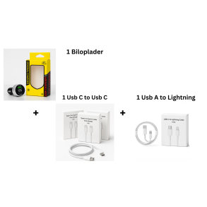 Biloplader Pakke  Hurtigopladning til To Biler | Usonic