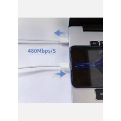 USB-C til USB-C-kabel 100W PD hurtigopladning dobbelt type-C datakabel