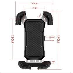 Mobiltelefonholder til motorcykler, cykler, scootere 