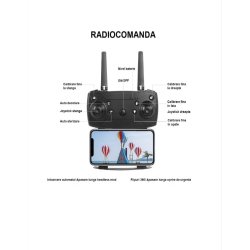 E88 Pro Drone  4K HD Kamera, Foldbar, med Taske &amp; Fjernbetjening