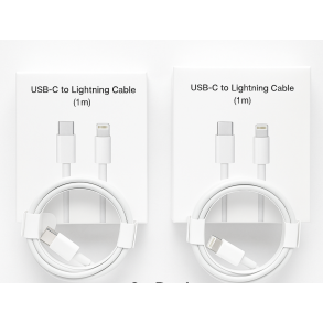iPhone USB-C til Lightning Kabel  PD Hurtigopladning  1m