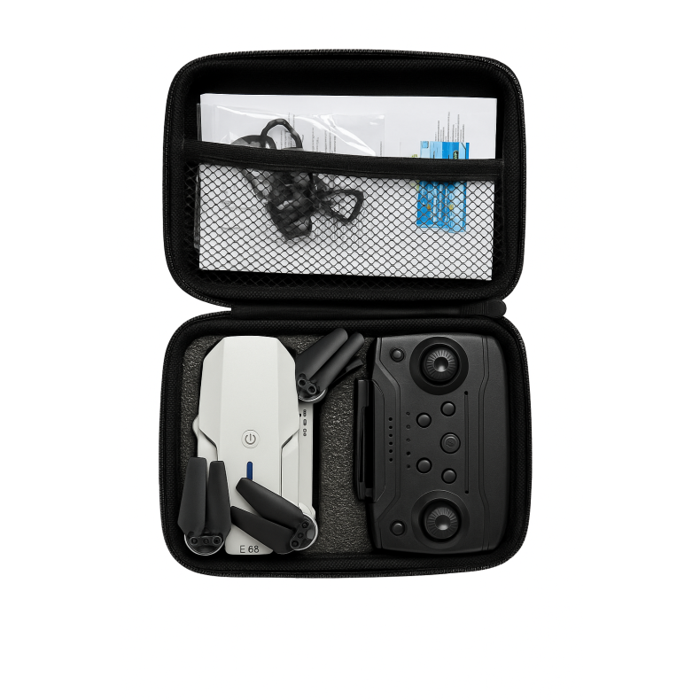 E88 Pro Drone  4K HD Kamera, Foldbar, med Taske &amp; Fjernbetjening