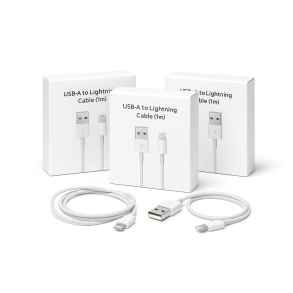 Hurtigopladningskabel USB-A til Lightning 1m  Til iPhone/iPad