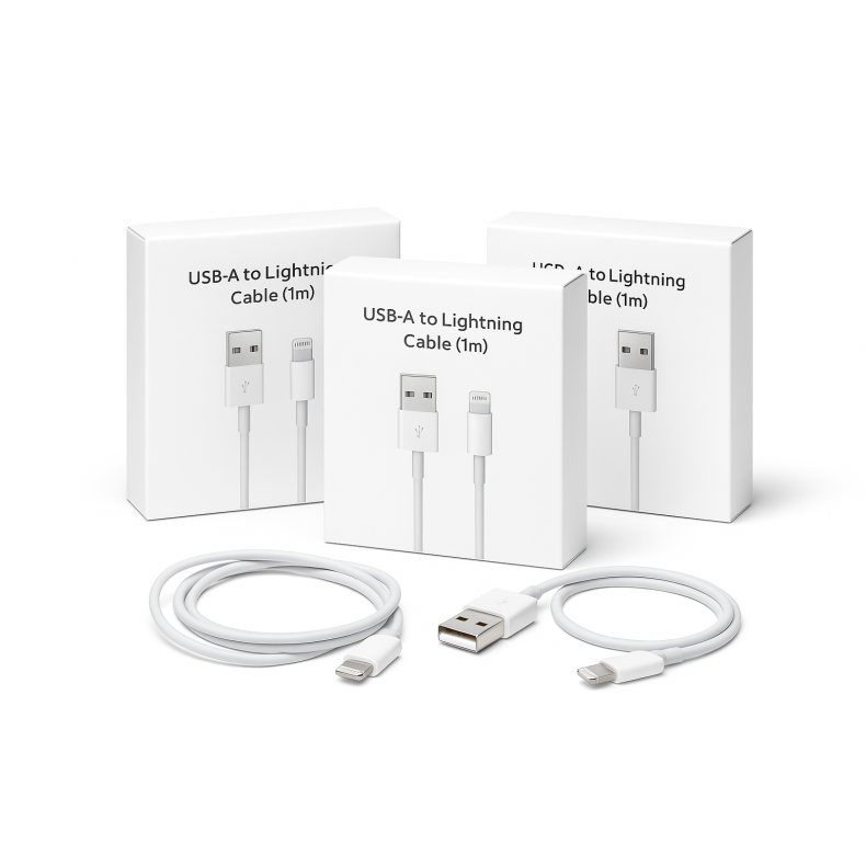 Hurtigopladningskabel USB-A til Lightning 1m  Til iPhone/iPad