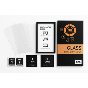 3x Skrmbeskytter 9H til iPhone 16 Pro / Plus / Pro Max 